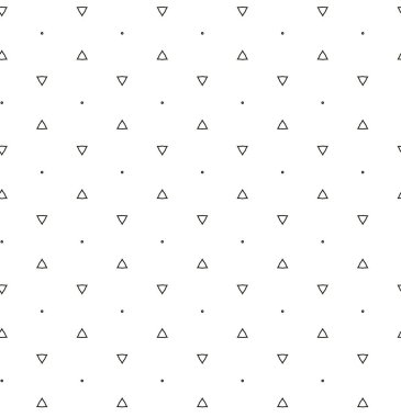 Geometrik süslemeli vektör deseni. Kusursuz tasarım dokusu.