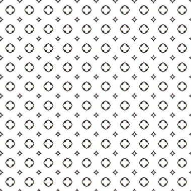 Geometrik süslemeli vektör deseni. Kusursuz tasarım dokusu.