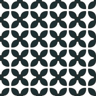 Geometrik süslemeli vektör deseni. Kusursuz tasarım dokusu.