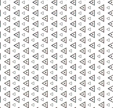 Geometrik süslemeli vektör deseni. Kusursuz tasarım dokusu.