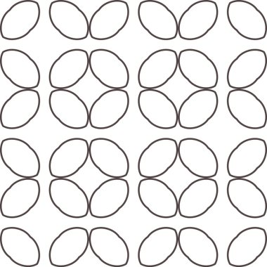 Modern geometrik vektör tasarımı, kusursuz desen çizimi