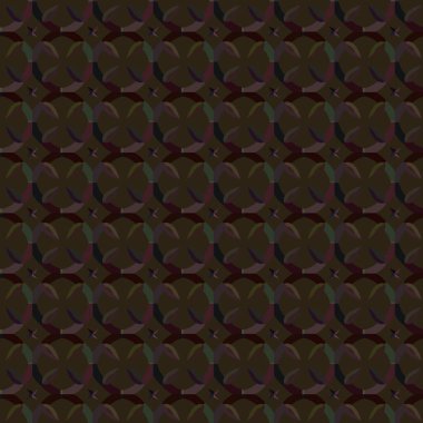 Geometrik süslemeli vektör deseni. Kusursuz tasarım dokusu.