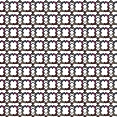 Geometrik süslemeli vektör deseni. Kusursuz tasarım dokusu.