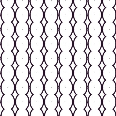 Geometrik süslemeli vektör deseni. Kusursuz tasarım dokusu. 