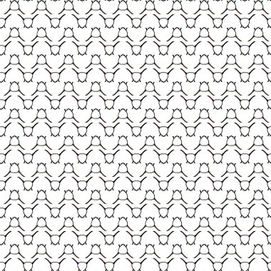 Modern geometrik vektör tasarımı, kusursuz desen çizimi