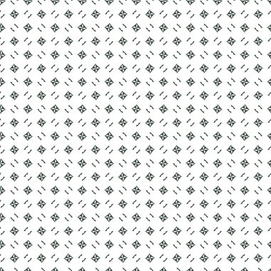 Geometrik süslemeli vektör deseni. Kusursuz tasarım dokusu.