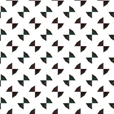 Geometrik süslemeli vektör deseni. Kusursuz tasarım dokusu. 