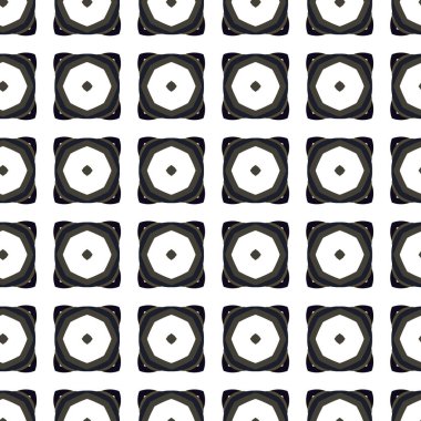 Geometrik süslemeli vektör deseni. Kusursuz tasarım dokusu. 