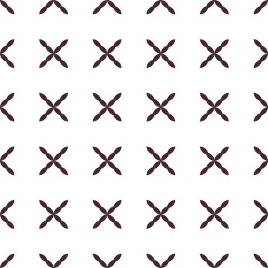 Geometrik süslemeli vektör deseni. Kusursuz tasarım dokusu. 