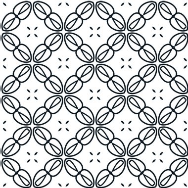 Çiçekler pürüzsüz desen, vektör çizimi