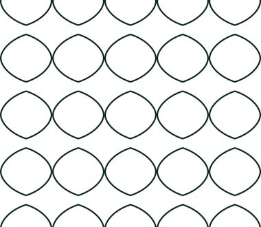 Geometrik süslemeli vektör deseni. Kusursuz tasarım dokusu.