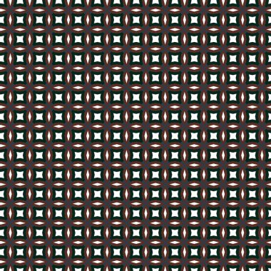 Geometrik süslemeli vektör deseni. Kusursuz tasarım dokusu.