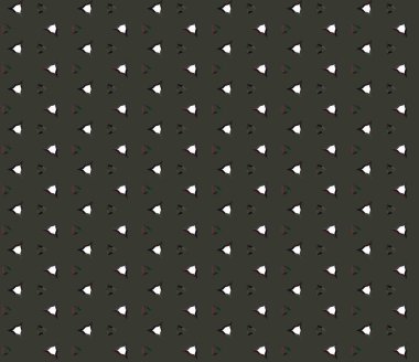 Geometrik süslemeli vektör deseni. Kusursuz tasarım dokusu.