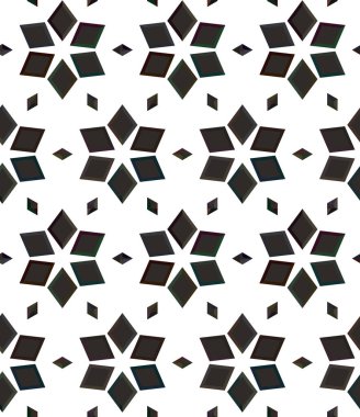 Geometrik vektör tasarımı, kusursuz desen çizimi