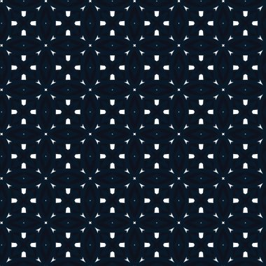 Soyut geometrik süslemeli vektör deseni. Kusursuz tasarım dokusu.