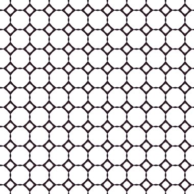 Geometrik süslemeli vektör deseni. Kusursuz tasarım dokusu.