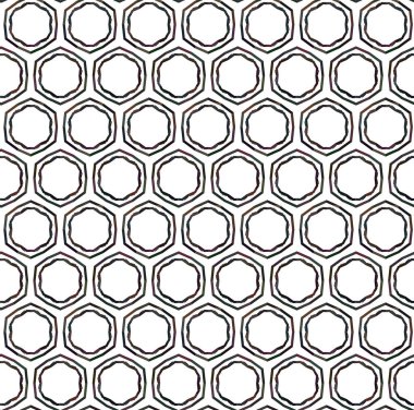 Tasarımınız için soyut elementlerle kusursuz desenlerin vektör çizimi