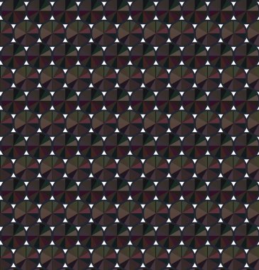Modern geometrik vektör tasarımı, kusursuz desen çizimi