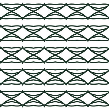 Geometrik süslemeli vektör deseni. Kusursuz tasarım dokusu. 