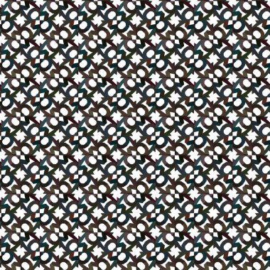Kusursuz tasarım dokusu. Geometrik süslemeli vektör deseni. 