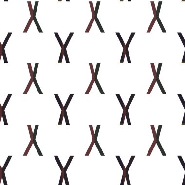 Soyut geometrik süslemeli vektör deseni. Kusursuz tasarım dokusu.