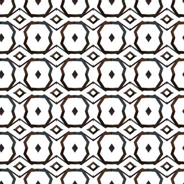 Modern geometrik vektör tasarımı, kusursuz desen çizimi