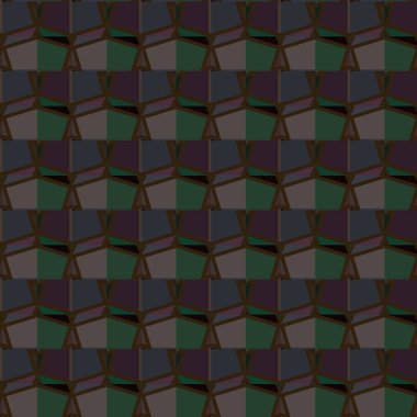 Kusursuz tasarım dokusu. Geometrik süslemeli vektör deseni. 