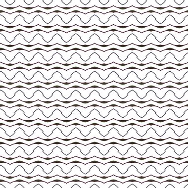 Geometrik süslemeli kusursuz desen. vektör illüstrasyonu