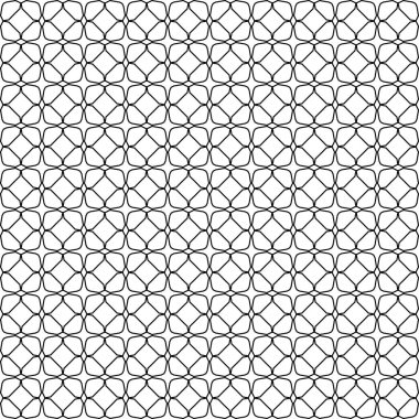 Modern geometrik vektör tasarımı, kusursuz desen çizimi