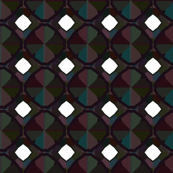 Patrón Vectorial Ornamental Geométrico Textura Diseño Sin Costuras — Archivo Imágenes Vectoriales