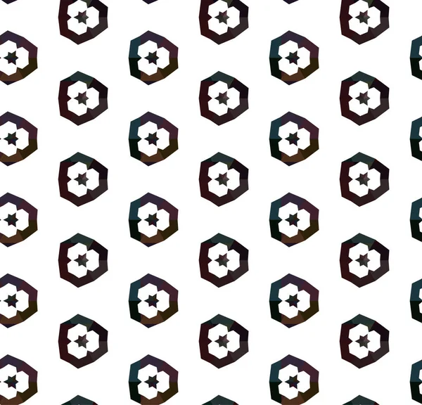 Geometrik süslemeli vektör deseni. Kusursuz tasarım dokusu.