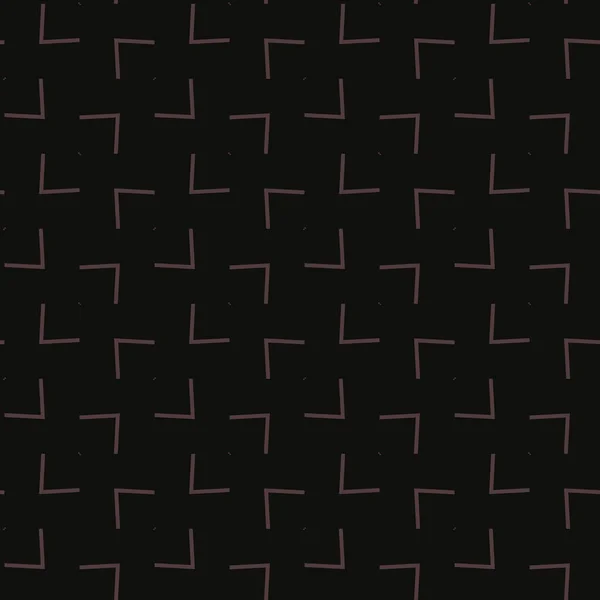 Patrón Sin Costuras Formas Geométricas Blanco Negro — Vector de stock