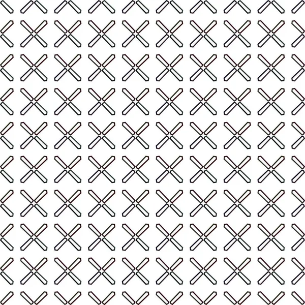 Modern Geometric Vector Design Seamless Pattern Illustration — Stock Vector