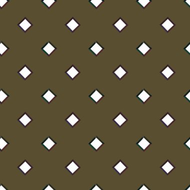 Geometrik süslemeli vektör deseni. Kusursuz tasarım dokusu 