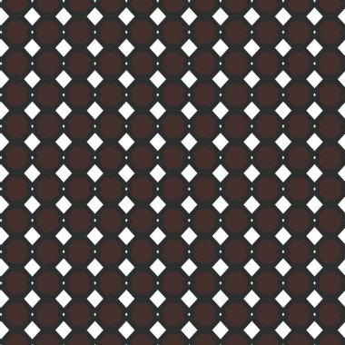 Geometrik süslemeli vektör deseni. Kusursuz tasarım dokusu. 