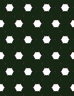 Geometrik süslemeli vektör deseni. Kusursuz tasarım dokusu.