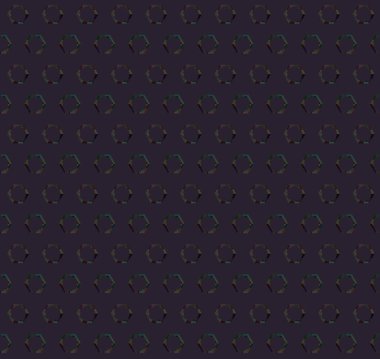 Geometrik süslemeli vektör deseni. Kusursuz tasarım dokusu.