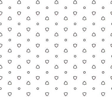 Modern geometrik vektör tasarımı, kusursuz desen çizimi