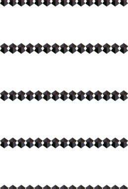 Modern geometrik vektör tasarımı, kusursuz desen çizimi