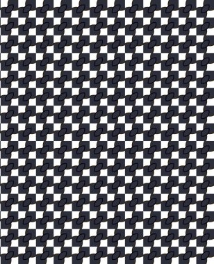 Geometrik süslemeli vektör deseni. Kusursuz tasarım dokusu. 