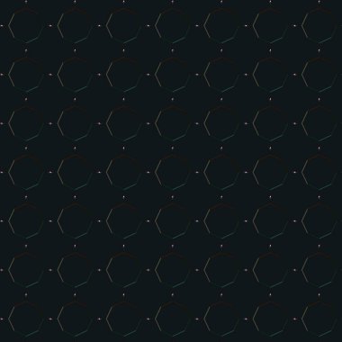 Geometrik süslemeli vektör deseni. Kusursuz tasarım dokusu.