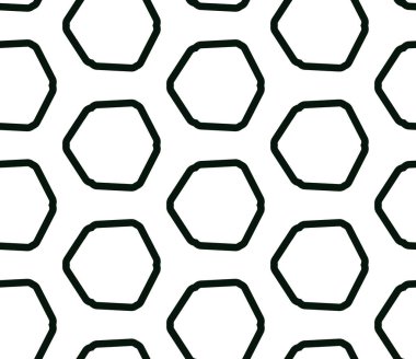 Geometrik süslemeli vektör deseni. Kusursuz tasarım dokusu.