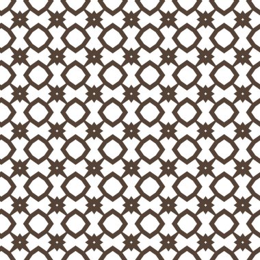 Kusursuz tasarım dokusu. Geometrik süslemeli vektör deseni. 