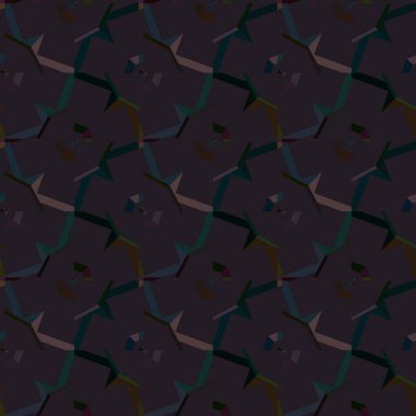 Modern geometrik vektör tasarımı, kusursuz desen çizimi
