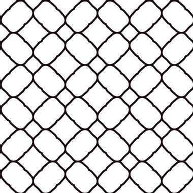 Geometrik süslemeli vektör deseni. Kusursuz tasarım dokusu. 