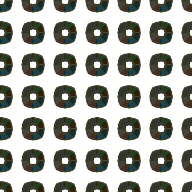 Modern geometrik vektör tasarımı, kusursuz desen çizimi