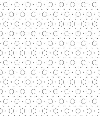 Geometrik süslemeli vektör deseni. Kusursuz tasarım dokusu.