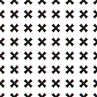 Modern geometrik vektör tasarımı, kusursuz desen çizimi