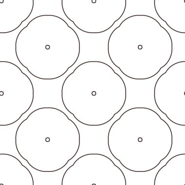 Modern geometrik vektör tasarımı, kusursuz desen çizimi