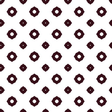 Geometrik süslemeli vektör deseni. Kusursuz tasarım dokusu.